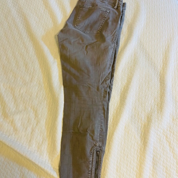 Grey skinny zip ankle Gap Always Skinny jean - Picture 4 of 8